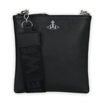 Vivienne Westwood Women's Saffiano Square Crossbody Bag (Black) N401 127022635
