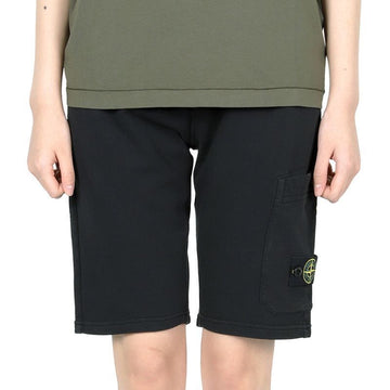 STONE ISLAND ストーン キッズ ワッペン パッチ バミューダ ショートパンツ（ブラック）14A 128666813