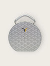 GOYARD Spezial Silber Alto Box Trunk Schultertasche 156685275 [P]