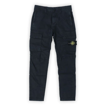 STONE ISLAND ストーン キッズ ワッペン パッチ トラウザー カーゴパンツ (ネイビー) 10,12A 132701103