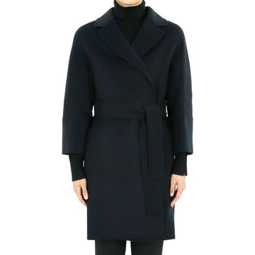 MaxMara Women's Arona Virgin Wool Coat (Navy) 2429016111600 012 150404835