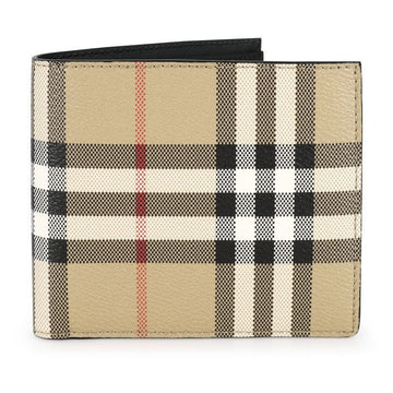 Burberry Men's Vintage Check Classic Bi-Fold Wallet (Beige) 8084174 A7026 76747860