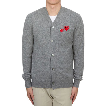 COMME DES GARCONS ダブルワッペン カーディガン AZ N072 051 1 (ユニセックス) 156689097