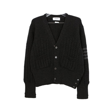 THOM BROWNE Aran Kabel Strickjacke in Größe 4 155990390 [P]