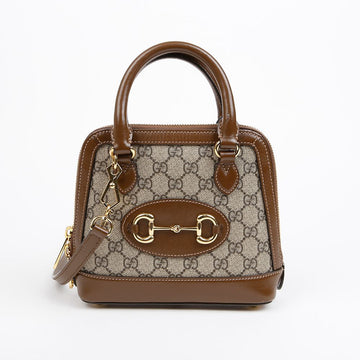 GUCCI Horseshoe 1955 Mini Tote Schultertasche 156164295 [P]
