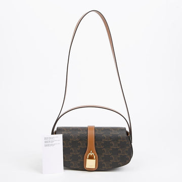 Celine 10I592DQ2 Tabu Clutch on Strap Shoulder Bag 156247438