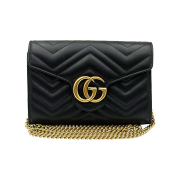 GUCCI マトラッセ GG マーモント ミニ チェーン クロスボディバッグ 474575 156692074
