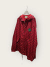 Gucci Red 100th Anniversary Multi-Logo Windbreaker Jacket 156693508 [P]