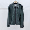 Wooyoungmi Leather Strap Blouson Jacket Khaki 40 156693720 [P]