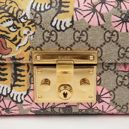 GUCCI Tiger Padlock Kleine Ketten Schulter-Crossbody-Tasche 409487 155924202