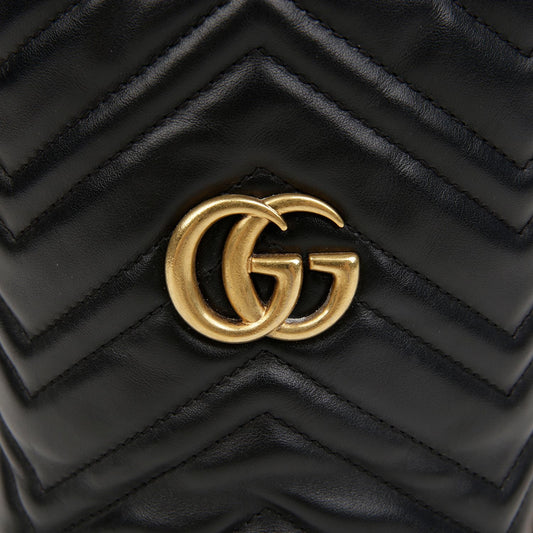 Gucci GG Marmont Bucket Mini Shoulder Crossbody Bag 575163 155994266 [P]