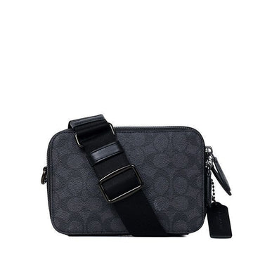 COACH Crossbody Bag Charter 19 aus Canvas in Anthrazit 25FW 152920551