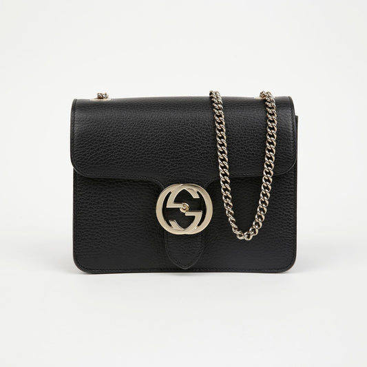 GUCCI Interlockende Ketten-Schulter-Crossbody-Tasche 510304 156487573 [P]