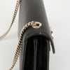Gucci Interlocking GG Small Chain Bag Black with Gold Hardware 156488542 [P]