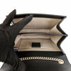 Gucci Interlocking GG Small Chain Bag Black with Gold Hardware 156488542 [P]