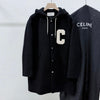 Celine Double Face Wool Coat Teddy Jacket 50 156695019 [P]