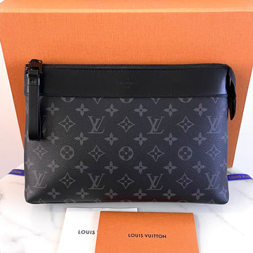 Louis Vuitton Pochette Voyage Eclipse Clutch Bag M82543 156707949