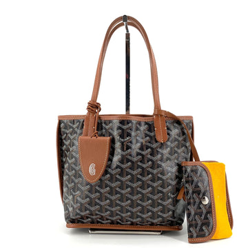 GOYARD Mini-Anjou Tote Bag + Universal Bag Charm 156714637