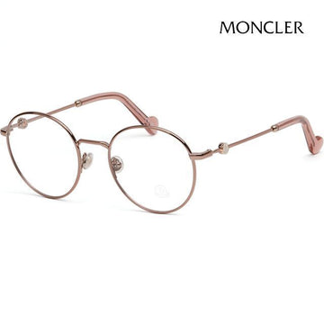 Moncler Eyewear Frame ML5107 034 Round Rose Gold Metal Frame 125831660