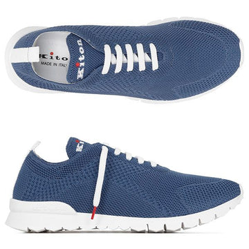 Kiton Blue Mesh Sneakers 156721798