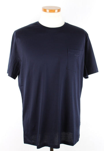 Prada Embroidered Pocket Short Sleeve T-Shirt L 156721903