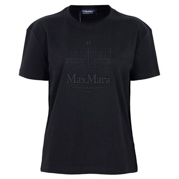 MAXMARA ブラック ベラ Tシャツ 156721984