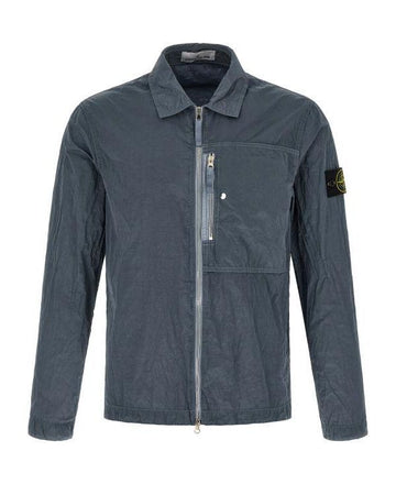 STONE ISLAND Overhemd aus Nylon und Metall-Econyl 156725949