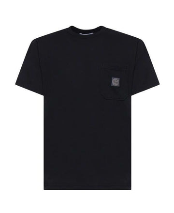 STONE ISLAND 2100032 Baumwoll-Jersey Fissato Effekt L1S15 2100032 S0057 V0020 156726300