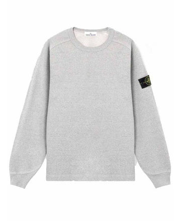 Stone Island Melange Fleece Crewneck Sweatshirt 156726650