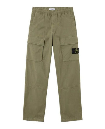 Stone Island Stretch Cotton Twill Cargo Pants 156726758