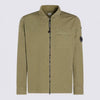 CP COMPANY Lens Overshirt aus Gabardine mit organischem Reißverschluss 156726875 [P]