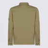 CP COMPANY Lens Overshirt aus Gabardine mit organischem Reißverschluss 156726875 [P]