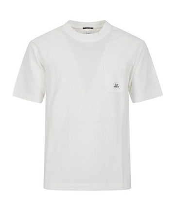CP COMPANY Pigmentgefärbtes Kurzarm-T-Shirt 20CMTS173A 005527S 103 156727242