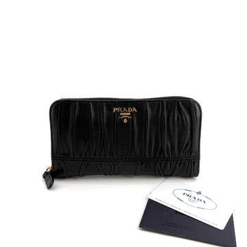 PRADA ナパ ゴフレ ジッパー長財布 1m0506 156727489