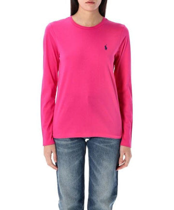 Polo Ralph Lauren Embroidered Long Sleeve T-Shirt with Pony Logo 156728405