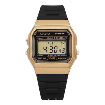 CASIO Uhr F-91WM-9ADF (F-91WM-9) vintage digitale Sportuhr aus Urethan 40559147