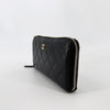 CHANEL キャビア ゴールドジッパー 長財布 156729171 [P]