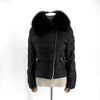 PRADA Eingekürzter Daunenjacke mit Dreieckslogo für Frauen 156729186 [P]