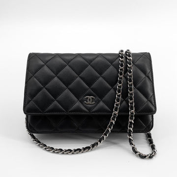 CHANEL Lambskin Mini Crossbody Bag WOC 156729590