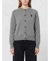AMI Wool Crew Neck Cardigan 156729652 [P]