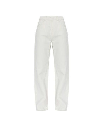 AMI Cotton Large Fit Jeans 156729703