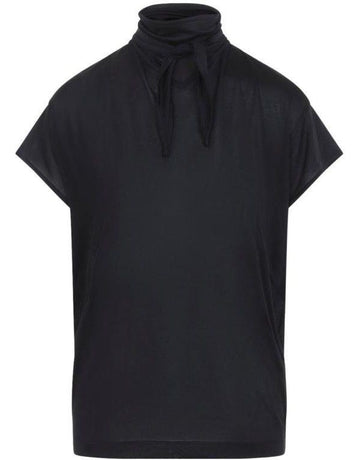 LEMAIRE Short Sleeve Scarf Top 156729992