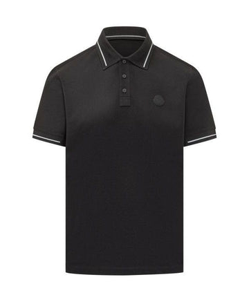 MONCLER ロゴパッチコットンポロシャツ 156730063