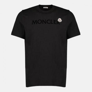 MONCLER Ploch Logo Baumwoll T-Shirt 156730101
