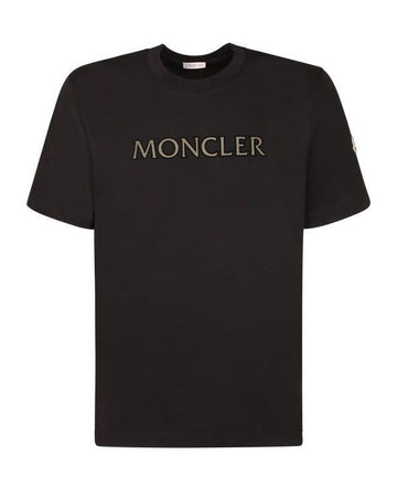 Moncler Logo Print Cotton T-Shirt 156730102