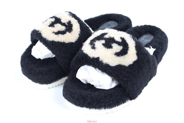 Gucci Interlocking G Merino Wool Slipper 38(250) 156730150