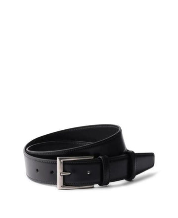 PRADA レザーシルバーバックルベルト 156730224