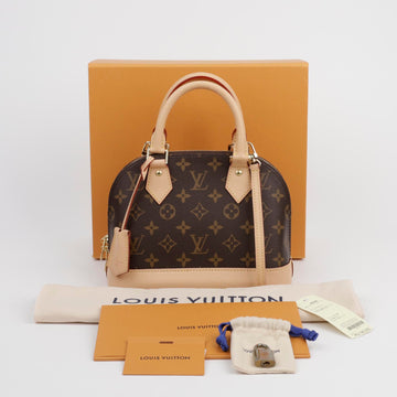 Louis Vuitton Alma BB Tote Shoulder Bag M53152 156276699