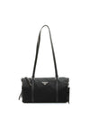 PRADA ナイロン サフィアーノ レザー ダッフルバッグ 156730521 [P]
