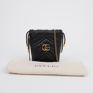 Gucci GG Marmont Bucket Mini Shoulder Crossbody Bag 156461770